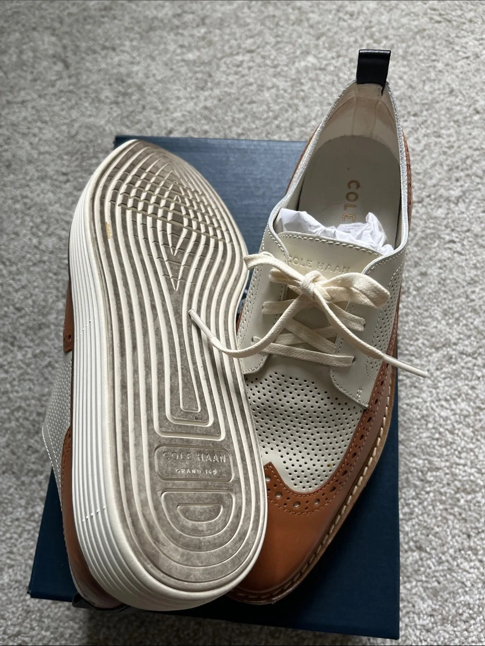 Cole Haan OG platform wingtip Oxford - Picture 4 of 5